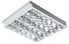 Recessed T8 Grille Light Fixture