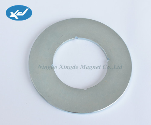 Big ring magnets with Znic coating the max OD is 200mm strong magnet
