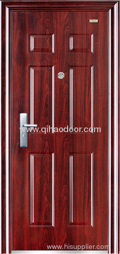 Swinging steel door design QH-0108A