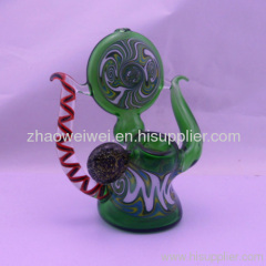 art glass handpipe smoking pipe glass vase