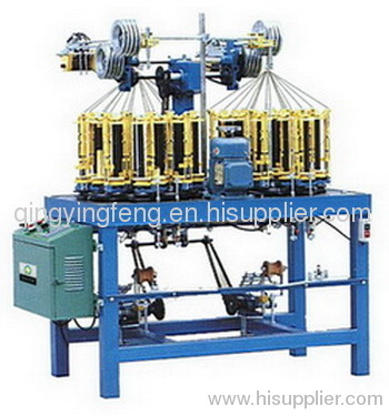 High speed stringer tape knitting machine