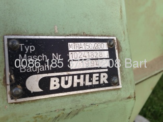 USED BUHLER SEPARATOR CLASSIFIER