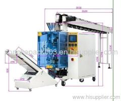 SK-200B Semi-automatic Vertical Form-Fill-Seal Machine for potato chips, crispy rise, fruit jelly,tea,dumpling,etc