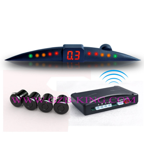 wireless parking sensor with LED display