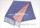Voile / Silk Long Woven Silk Scarf 30 * 165cm Double - Layer