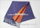 8 * 2cm Long Mens Woven Silk Scarf Both Sides Newest Style