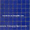 Magic Normal Glass Mosaic For Interior Decoration Dark Blue 20x20 glass tile