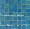 20x20mm Glossy Glass Mosaic Tiles , Swimming Pool Mosaic Wall Tile