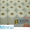 White destructible sticker paper in rolls,blank tamper evident label materials
