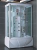 Front 4mm clear tempered glass Steam shower rooms