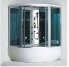 LCD control panel wall glass shower room