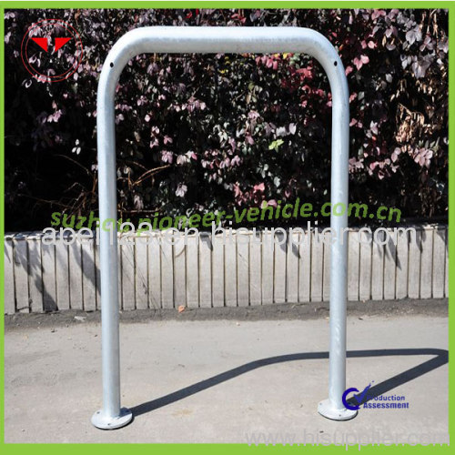 Invert U style bike rack