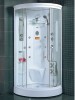 ABS and acrylic white board glass shower cabin