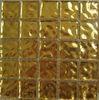 10x10mm, 20x20mm 24k Gold Mosaic Tiles, Glossy Mosaic Wall Tiles For Hotel