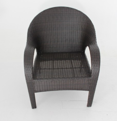 Outdoor wicker furniture garden patio single chair