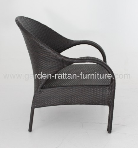 Outdoor wicker furniture garden patio single chair