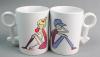 Sublimation New Lover's white mug