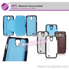 Flip Leather Case Cover for Samsung Galaxy S4 i9500 with Retail Package 8colors New Arrival