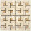 Natural Marble Stone Mosaic Tile For Bathroom Floor 10x10mm, 15x15mm