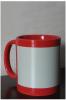 Sublimation Red Flower Blank Mug