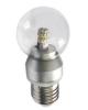 E27 3w led global bulb with aluminum housing
