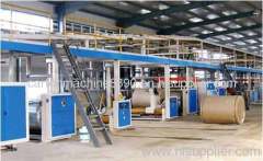 corrugated cardboard production line