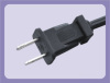 Power cord plug for north american