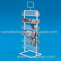 Double-Sided Retail CD/DVD Display Rack