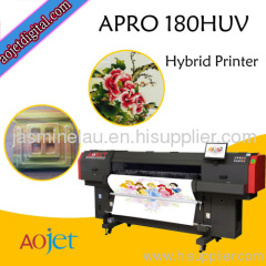 dtg uv flatbed 3C products printer, high speed and high resolution, industrial printer