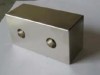 large Block 100*50*40mm Permanent NdFeB/Neodymium Magnet with two hole Grade N42/N48H/ N45SH Ni /Zn coating