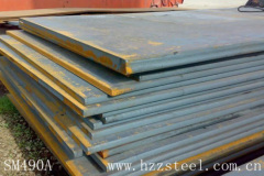 Low alloy and high strength structural steel plates spec. JISG3106 SM490A SM490B SM490C SM490YA