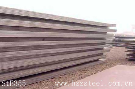 Low alloy and high strength structural steel plates spec. DIN17100 StE335 StE460