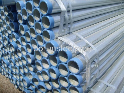 seamless galvanized carbon pipes with threading