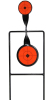 Spining shooting target for shooter