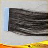 24 Inch 2# Virgin Double Sided Tape Hair Extensions Chinese For Girl