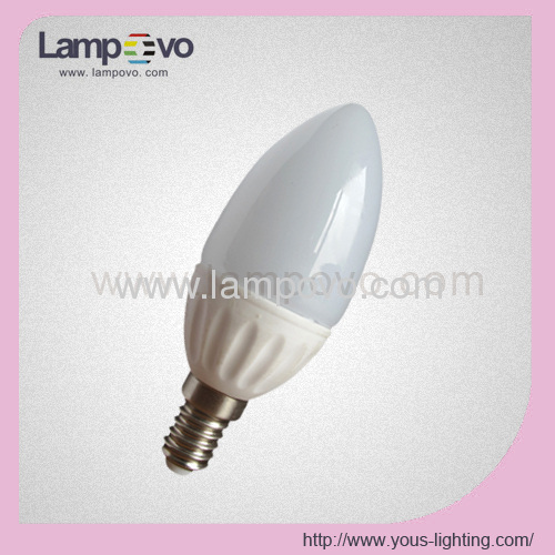 320LM 4.5W E14 8Pcs SMD5630 ceramic and glass LED Bulb