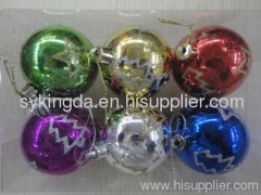 Colorful Christmas Ball decoration KD6103