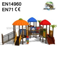 Amusement Park Children Slide