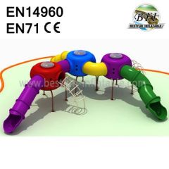 Residential Plastic Outdoor Playground Equipment