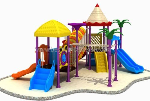 Bright Color Outdoor Adaptive Playground Equipment