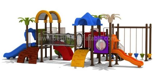 Indoor Plastic Playground Slides