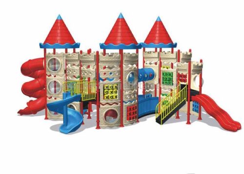 Outdoor Preschool Plastic Backyard Playground Equipment