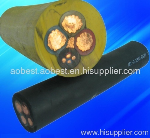 rubber insulated flexible cable