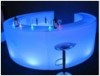 round LED bar PE Luminous furniture