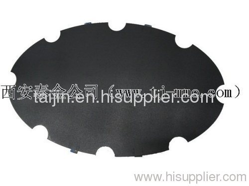 IrO2-RuO2 titanium disk anode for ICCP (inperssed current cathodic protection) 