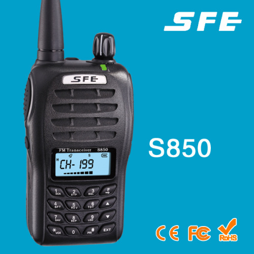 Amateur Transceiver with Display & Keypad, CE and FCC Approvals