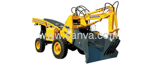 SANVA SW70 Backhoe Loader