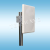 3.5 GHz 18dBi Dual Slant polarized high gain directional flat panel wimax antenna