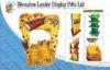 Retail Corrugated Pos Display Stands With Graphic For Promotion