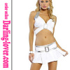 White Sexy Clubwear Sets